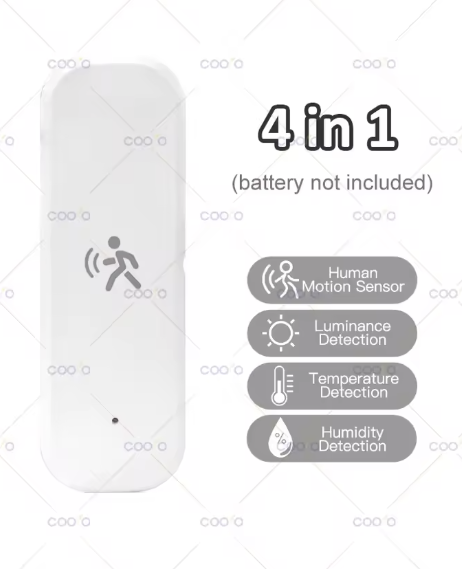 Tuya Zigbee 4 in 1 - 10G Radar Bewegingssensor